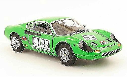 Ferrari Dino GT 1/18 Hot Wheels Elite dino no83 1000km nurburgring 1971 miniature