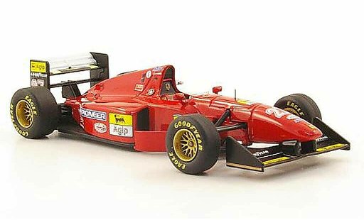 Ferrari 412 course 1/43 Hot Wheels Elite T1 No.27 J.Alesi GP England (Elite) 1994 miniature