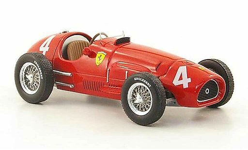 Ferrari 500 F2 1/43 Hot Wheels Elite No.4 A.Ascari GP Belgien (Elite) 1952 miniature
