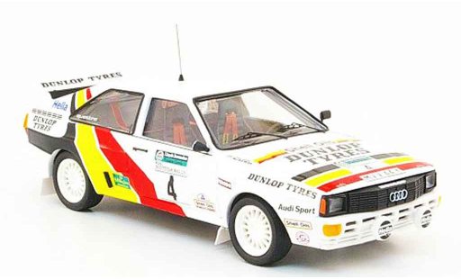 Audi Quattro a1 1/43 Trofeu No.4 Dunlop Tyres Rally Schottland 1985 miniature