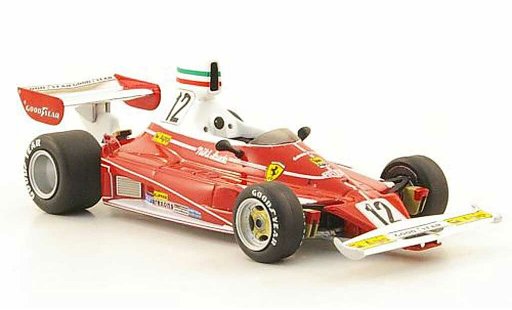 Ferrari 312 T 1/43 Hot Wheels Elite No.12 N.Lauda GP Italien (Elite) 1975 miniature