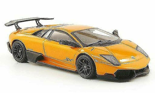 Lamborghini Murcielago LP670 1/43 Hot Wheels Elite SV orange (Elite) miniature