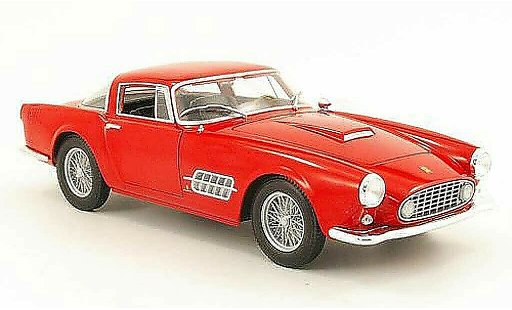 Ferrari 410 Coupe 1/18 Hot Wheels superamerica rouge miniature