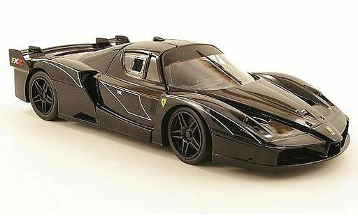 Ferrari Enzo FXX 1/18 Hot Wheels evoluzione frank mueller noire miniature