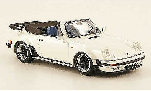 Porsche 911 Turbo 1/43 Look Smart Carrera Cabriolet ( Look) blanche miniature