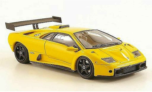 Lamborghini Diablo GTR 1/43 Look Smart jaune 1999 miniature