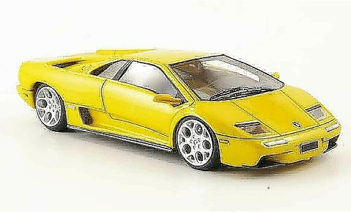 Lamborghini Diablo 6.0 1/43 Look Smart jaune 2001 miniature