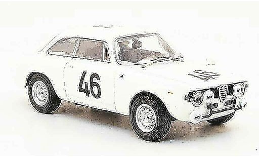 Alfa Romeo Giulia sprint gta 1/43 M4 1600 no.46 zolder 1967 miniature