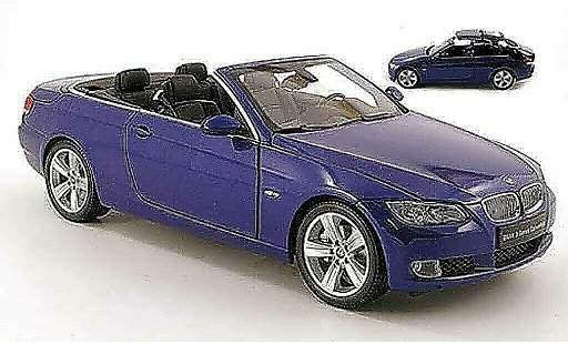 Bmw 335 cabriolet 1/18 Kyosho i (e93) bleu miniature