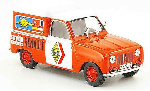 Renault 4 F4 1/43 IXO F f service spanien miniature
