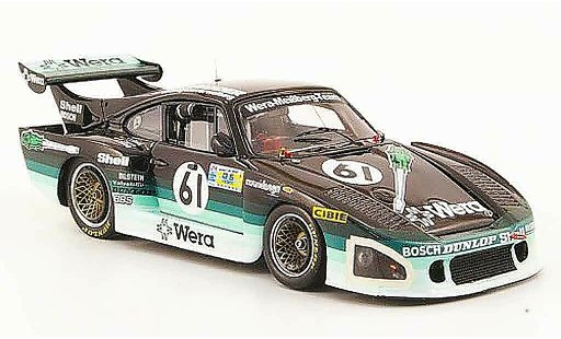 Porsche 935 1981 1/43 Spark K3 No.61 Wera 24h Le Mans miniature