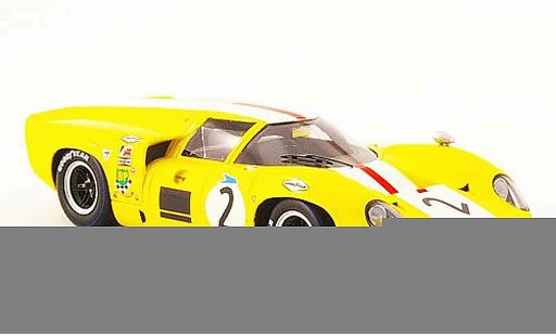 Lola T70 1968 1/43 Spark Mk 3 No.2 BOAC 500 miniature