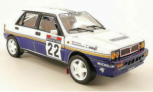 Lancia Delta HF Integrale 1/18 Sun Star no.22 rothmans tour de corse 1990 p.bernardini / p.dran miniature