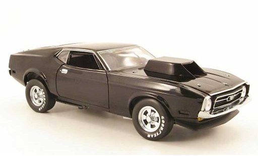 Ford Mustang Pro Stock 1/18 Sun Star drag car noire miniature