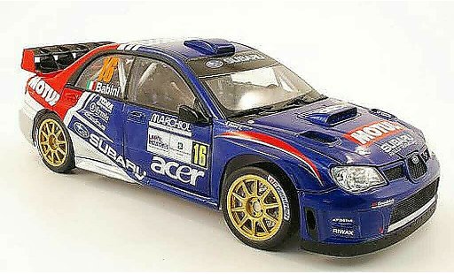 Subaru Impreza WRC 1/18 Sun Star 07 no16 motul rallye monza 2009 fbabini / gbernacchini miniature