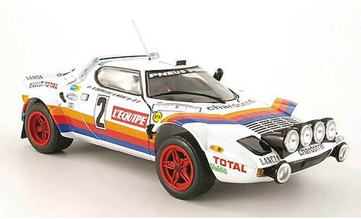Lancia Stratos HF 1/18 Sun Star rallye no.2 total tour de france 1981 miniature