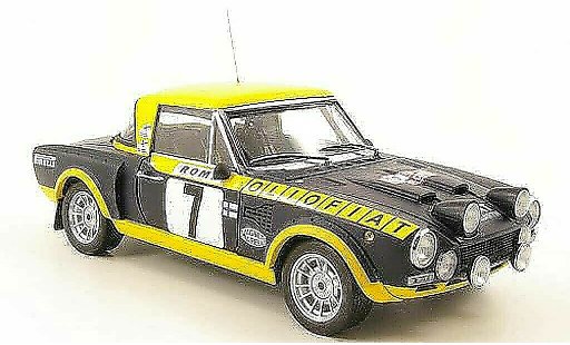 Fiat 124 Abarth 1/18 Sun Star no.7 olio fiat rallye monte carlo 1976 miniature