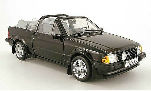 Ford Escort XR3i 1/18 Sun Star cabriolet noir 1983 miniature