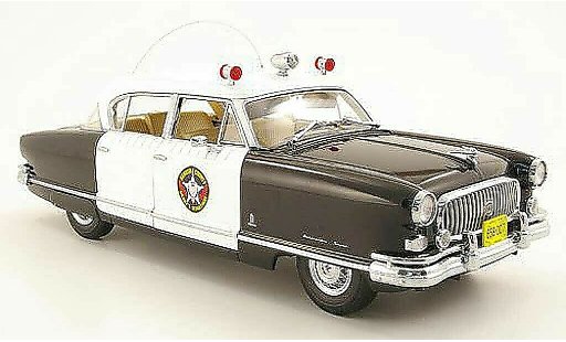 Nash Ambassador Airflyte 1/18 Sun Star kenosha county sheriffs dept. police (us) 1952 miniature