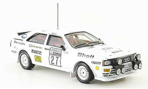 Audi Quattro rallye 1/43 Vitesse Rally No.27 Lombard RAC Rally 1982 miniature