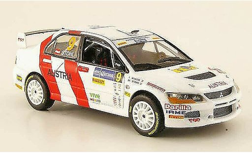 Mitsubishi Lancer Evolution IX 1/43 Vitesse No.9 vainqueur Rally Mexiko 2009 M.Stohl / I.Minor miniature