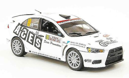 Mitsubishi Lancer Evolution X 1/43 Vitesse No.19 Rally Monte Carlo 2009 miniature