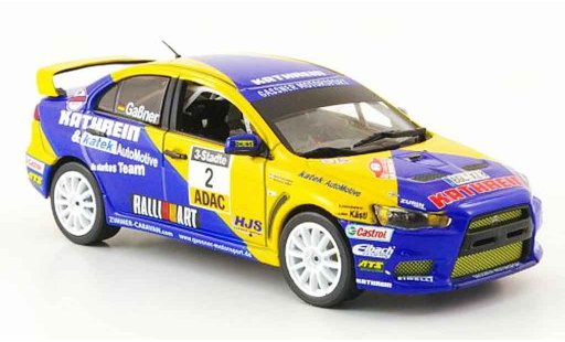 Mitsubishi Lancer Evolution X 1/43 Vitesse No.2 Kathrein vainqueur ADAC Rally 2009 miniature
