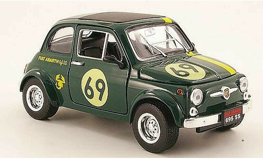 Fiat 500 Abarth 1/18 Mondo Motors 695ss verte no.69 miniature