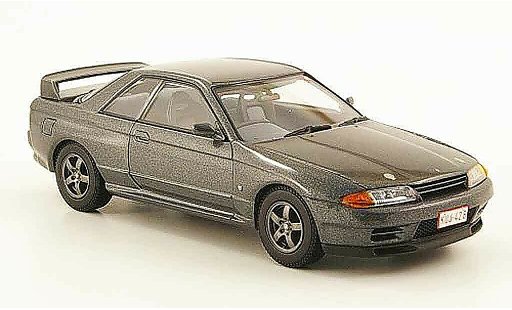Nissan Skyline R32 1/43 Kyosho GT R grise miniature