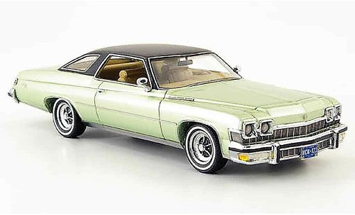 Buick Le Sabre Coupe 1/43 Neo HT verte 1974 miniature