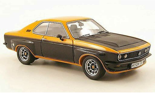 Opel Manta 2800 1/43 Neo TE orange/noire/matnoire lim. Aufl. 300 1975 miniature
