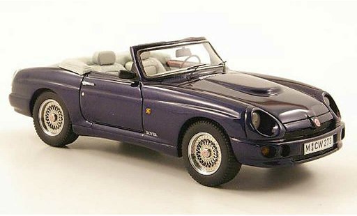 MG RV8 Base 1/43 Neo bleu LHD Lim. Aufl. 300 St. 1994 miniature