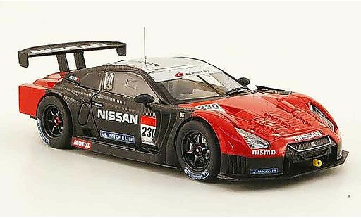 Nissan Skyline R35 1/43 Ebbro JGTC Nismo GT R No.230 Test Suzuka SuperGT 500 2010 miniature