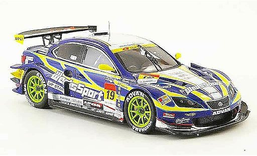 Lexus IS 350 1/43 Ebbro No.19 WedsSport Super GT 300 2008 miniature