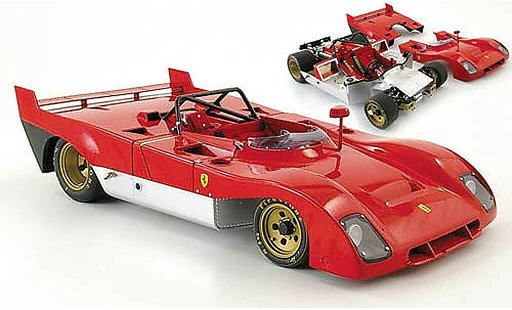 Ferrari 312 PB 1/18 GMP prototyp rouge miniature