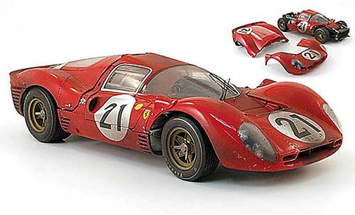 Ferrari 330 P4 1/18 GMP no.21 scarfiotti/parkes 24h le mans 1967 miniature