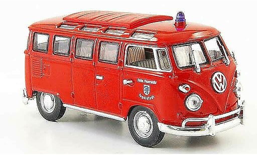 Volkswagen Combi Base 1/43 Yat Ming t1 samba freiwillige pompier ingolstadt miniature