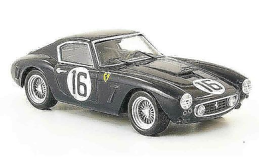 Ferrari 250 GT 1960 1/43 Hot Wheels Elite berlinetta swb no.16 24h le mans miniature