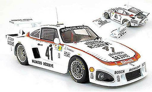 Porsche 935 1979 1/18 TrueScale Miniatures k3 no.41 numero reserve 24h le mans miniature