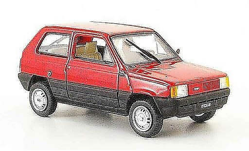 Fiat Panda Base 1/43 Norev rouge 1980 miniature