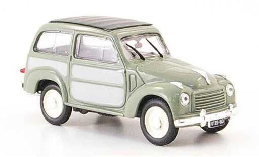 Fiat 500 C 1/43 Norev Belvedere grise 1951 miniature