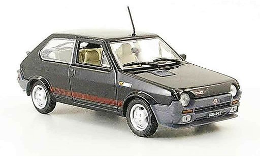 Fiat Ritmo Abarth 1/43 Norev noire 1981 miniature