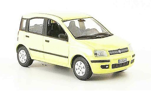 Fiat Panda Base 1/43 Norev Nuova jaune 2003 miniature