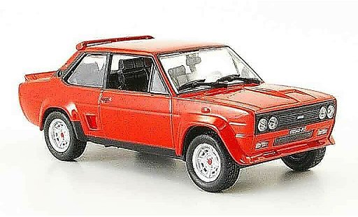Fiat 131 Abarth 1/43 Norev Rally rouge 1976 miniature