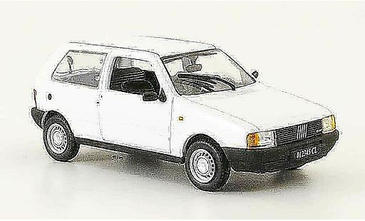 Fiat Uno Berlina 1/43 Norev blanche 1983 miniature