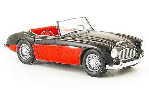 Austin Healey 100 /6 od bn6 1/43 Spark noire rouge 1957 miniature