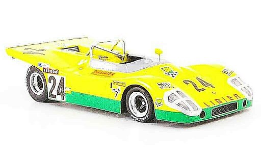 Ligier JS3 Base 1/43 Bizarre No.24 BP 24h Le Mans 1971 miniature