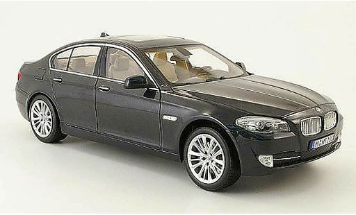 Bmw 550 F10 1/18 Norev limousine () grise fonce 2010 miniature