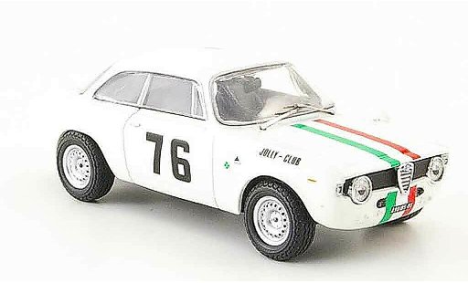 Alfa Romeo Giulia sprint gta 1/43 M4 1600 no.76 baghetti slotemaker monza 1966 miniature