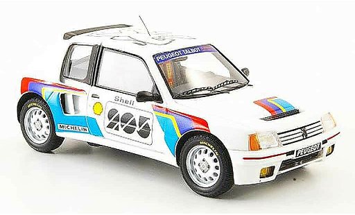 Peugeot 205 Turbo 16 1/43 Spark t16 presentation miniature